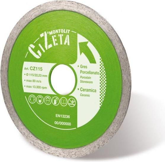Monolith Disque diamanté avec couronne continue, lisse, adapté aux carreaux, à l'ébullition, à l'émail de