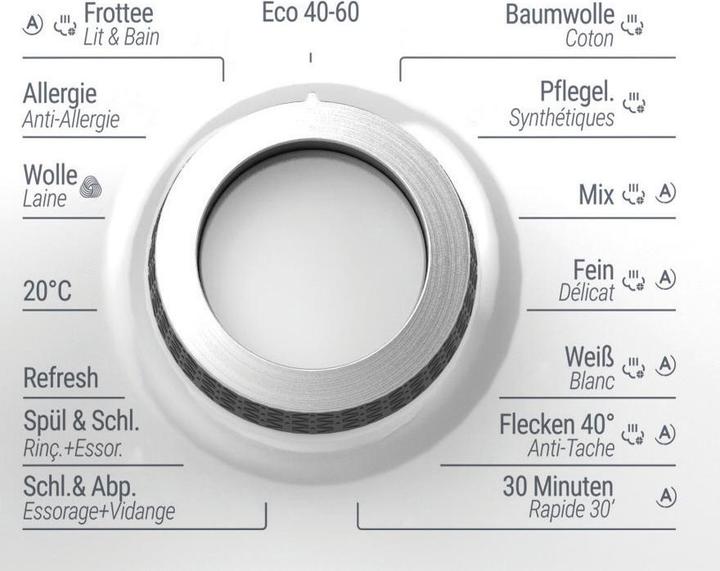Produktbild Bauknecht WM BK 10A CH A (10 kg, Links, CH-Stecker)