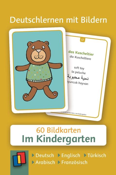 Produktbild Deutschlernen mit Bildern. Im Kindergarten (Deutsch, Französisch, Englisch, Redaktionsteam Verlag An Der Ruhr, 2016)