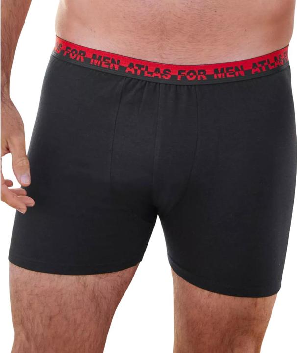 Actual product image Atlas For Men Mens Plain Stretch Boxer Shorts (Pack of 6) (6XL, pack of 6)