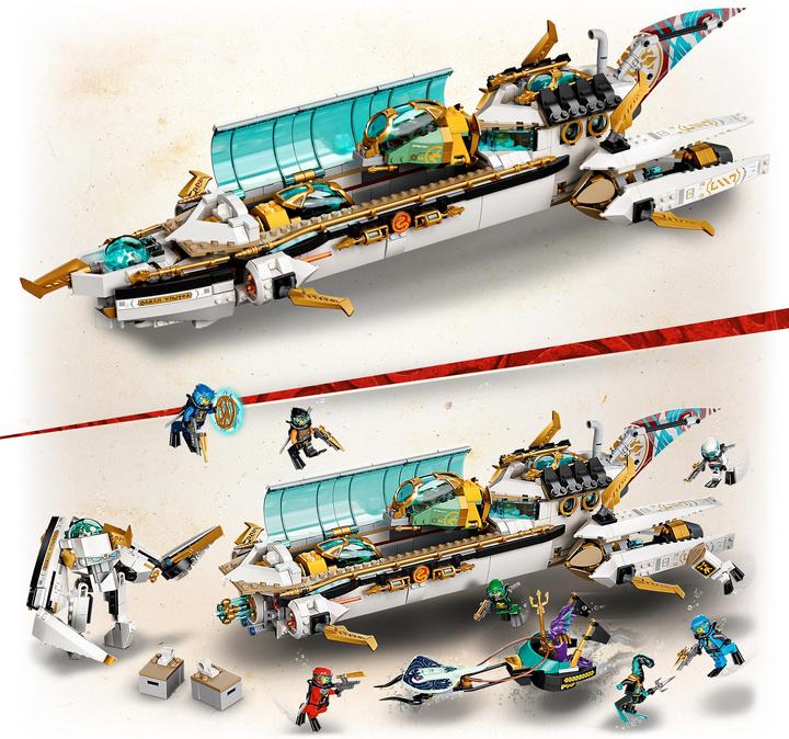 Actual product image LEGO Ninjago 71756 Hydro Bounty (71756, LEGO Ninjago)
