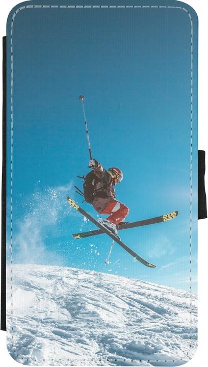 Actual product image PhoneLook Cover Wallet black Winter 22 Ski Jump (Apple iPhone X, Apple iPhone XS)
