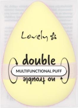 Image du produit Lovely Double No Trouble Éponge de maquillage multifonctionnelle en forme de houppette