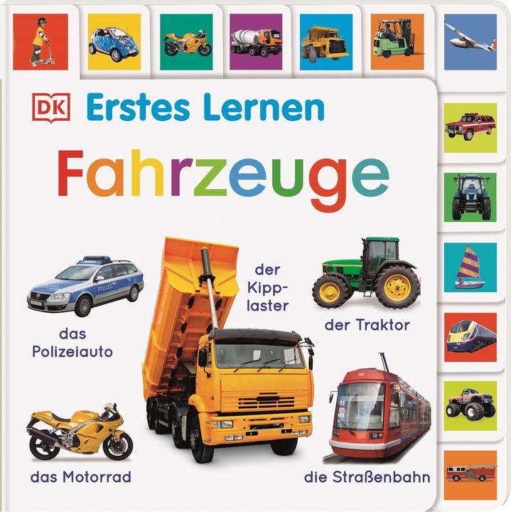 Produktbild Erstes Lernen. Fahrzeuge (Deutsch, DK Verlag - Kids, 2022)