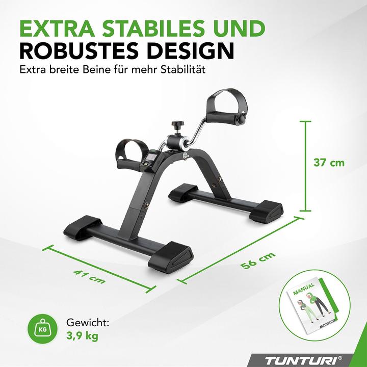 Actual product image Tunturi Mini Bike Pro Arm und Bein Bewegungstrainer