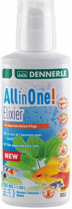 Actual product image Dennerle All in One Elixir 250ml (Aquarium cleaning)