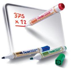 Actual product image Pentel Whiteboard marker MW85, round tip, red (Red, 2 mm, 1 x)