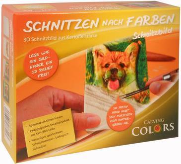 Actual product image Carving Colors Model "Dog