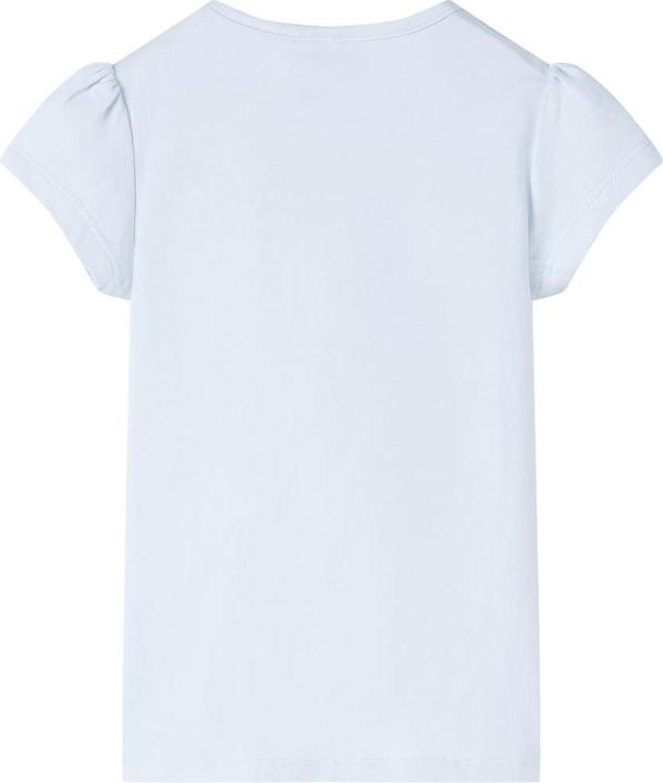 Produktbild VidaXL Kinder-T-Shirt Hellblau 128,Material: 95 % Baumwolle. 5 (128)