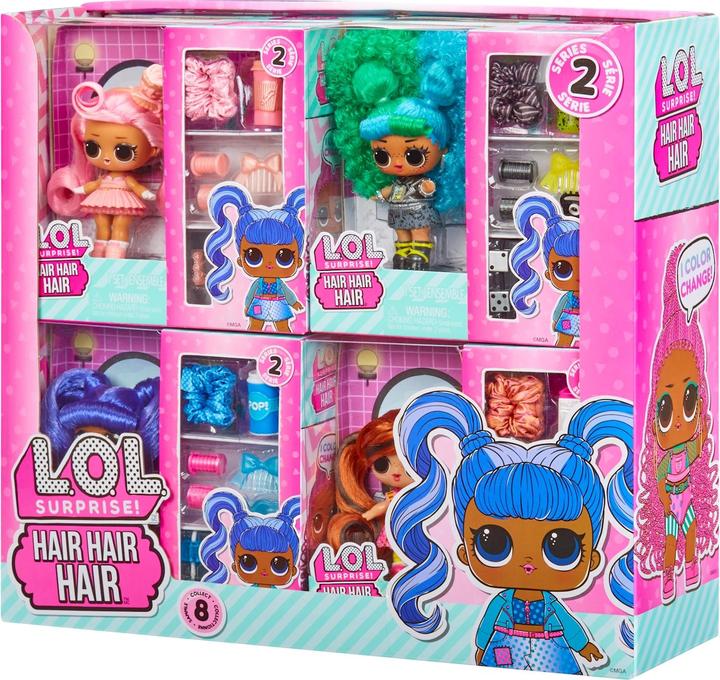 Image du produit MGA L.O.L. Surprise! Hair Hair Hair Dolls (ass.)