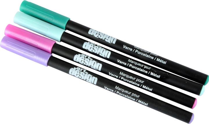Produktbild ArtdeSign Marker fÃ¼r Glas/Keramik/Metall, 8 StÃ¼ck (Mehrfarbig, 8 x)
