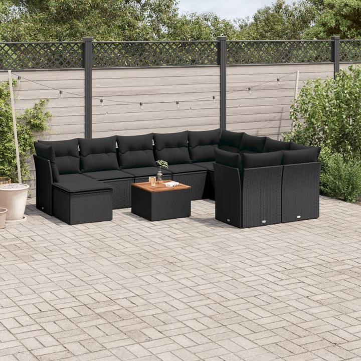 Produktbild VidaXL 10-tlg. Garten-Lounge-Set mit Kissen
