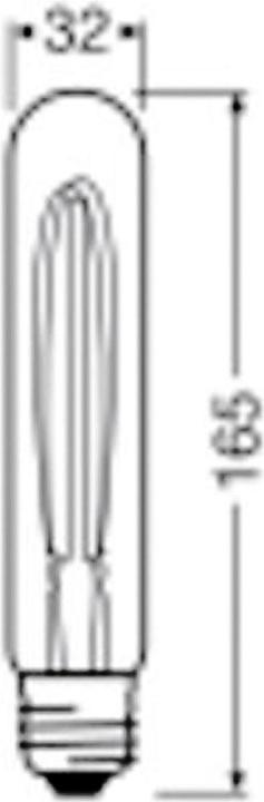 Actual product image Osram Vintage lamp (E27, 4.80 W, 470 lm, 1 x, F)