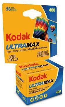 Actual product image Kodak Ultra Max 400 Film 135/36