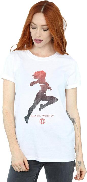 Immagine prodotto Black Widow Silhouette Maglietta Ampia Donna (XXL)