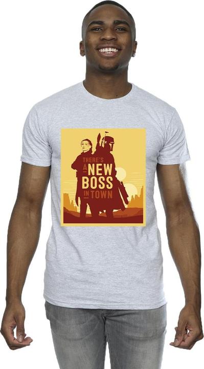 Produktbild Star Wars The Book Of Boba Fett New Boss Sun Silhouette TShirt (M)