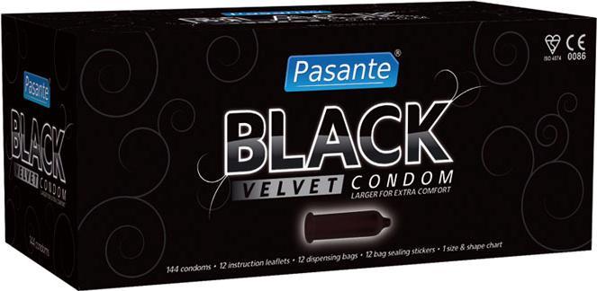 Image du produit Pasante noir velours (144 pcs)