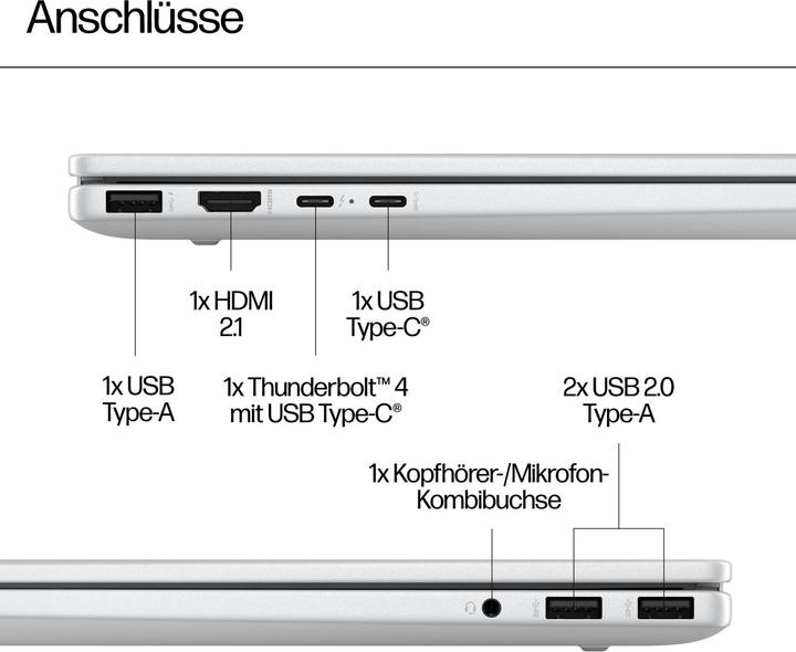Actual product image HP Envy 17-da0178ng (17.30", Intel Core Ultra 7 155U, 32 GB, 1000 GB, DE)