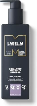Label.M Royal Yuzu Anti-Frizz Shampoo 300 ml (300 ml, Flüssiges Shampoo)