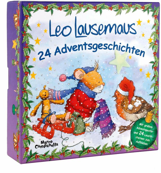 Image du produit Coffret de l'Avent Leo Lausemaus : 24 histoires de l'Avent