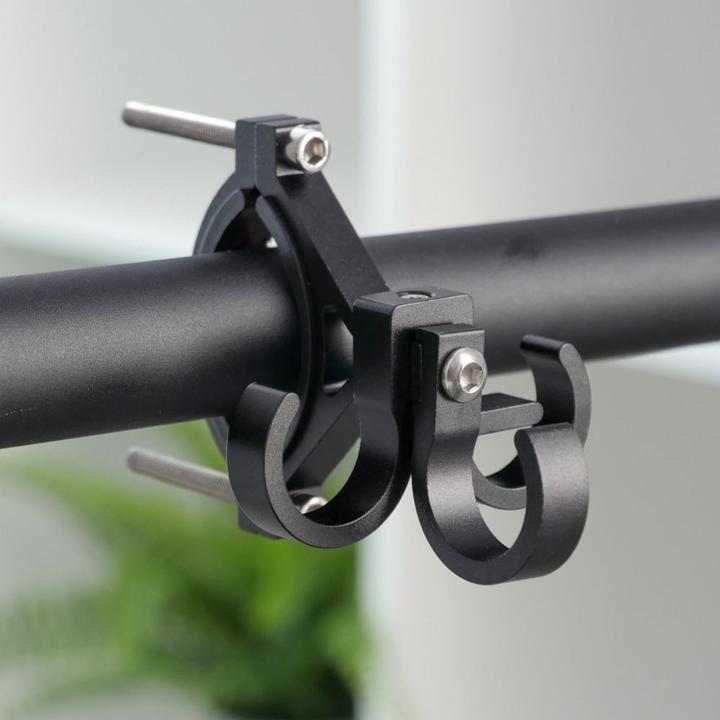 Produktbild OEM Bicycle accessory Hook for shopping with three loops for bike / scooter aluminum FS366-001 black