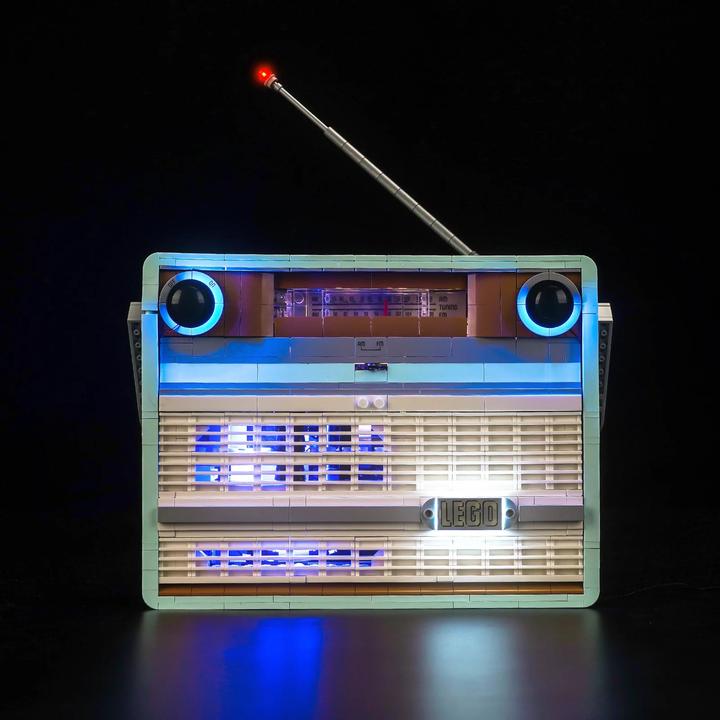 Image du produit BrickBling Kit d'éclairage LED pour LEGO - Radio rétro (10334)