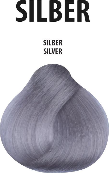 Actual product image FemMas Silver) Hair Color Pure & Mix 100ml
