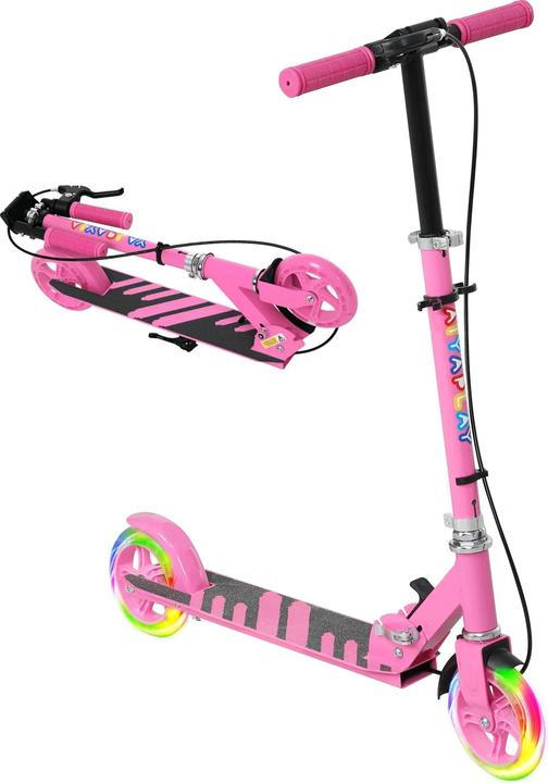 Image du produit Aiyaplay Kinderscooter Kunststoff, Metall Rosa