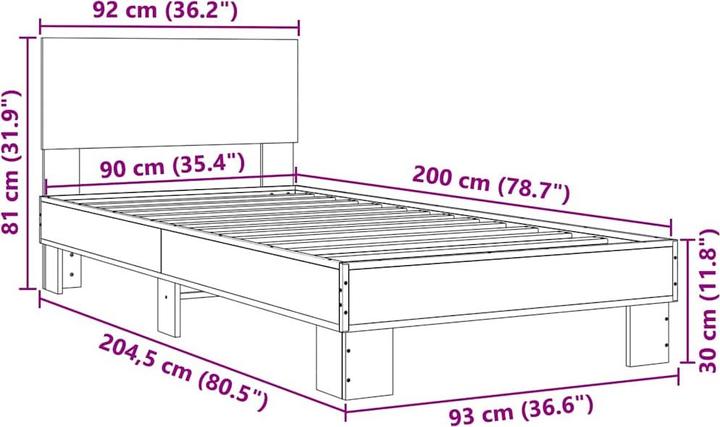 Actual product image VidaXL Kanika (120 x 200 cm)