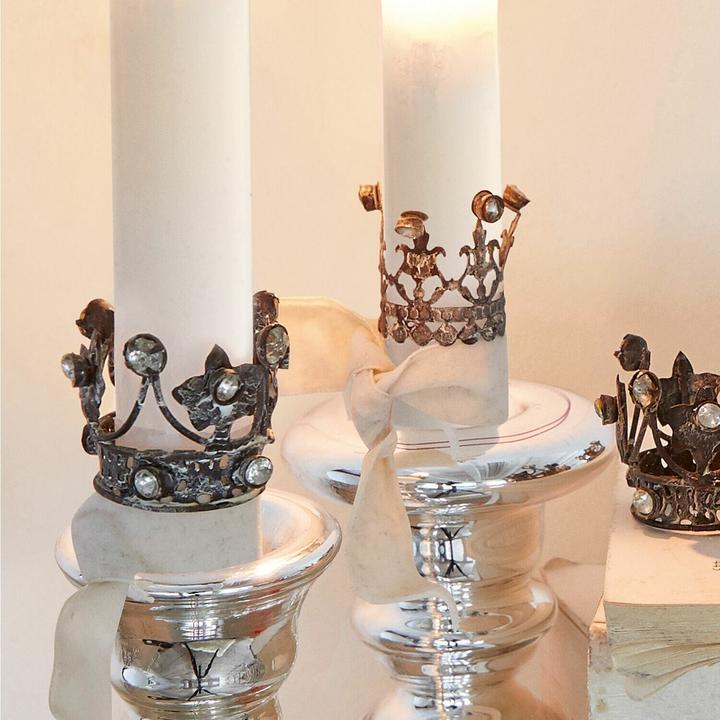 Image du produit Loberon Couronne décorative Margareta set de 6 pièces brun antique