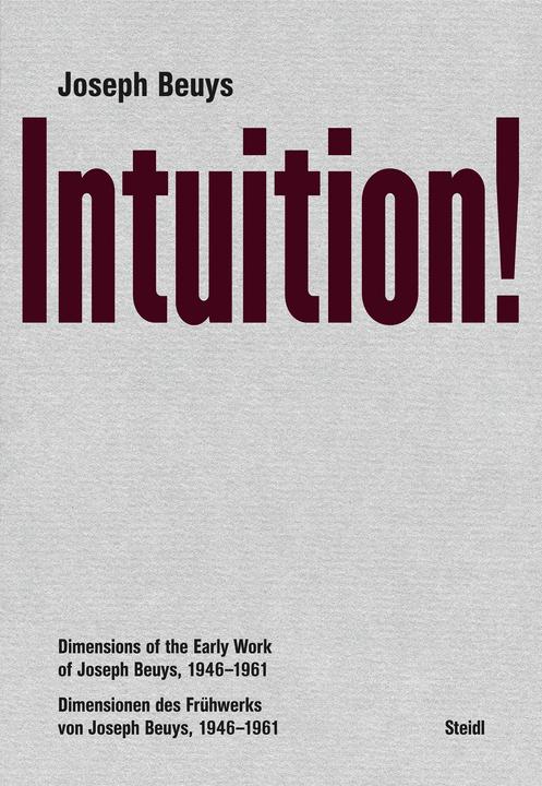 Actual product image Intuition! (German, English, Joseph Beuys, 2022)