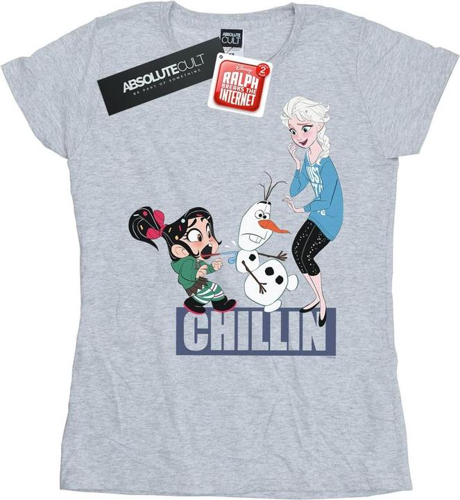 Immagine prodotto Disney Wreck It Ralph Elsa And Vanellope Maglietta Donna (XL)