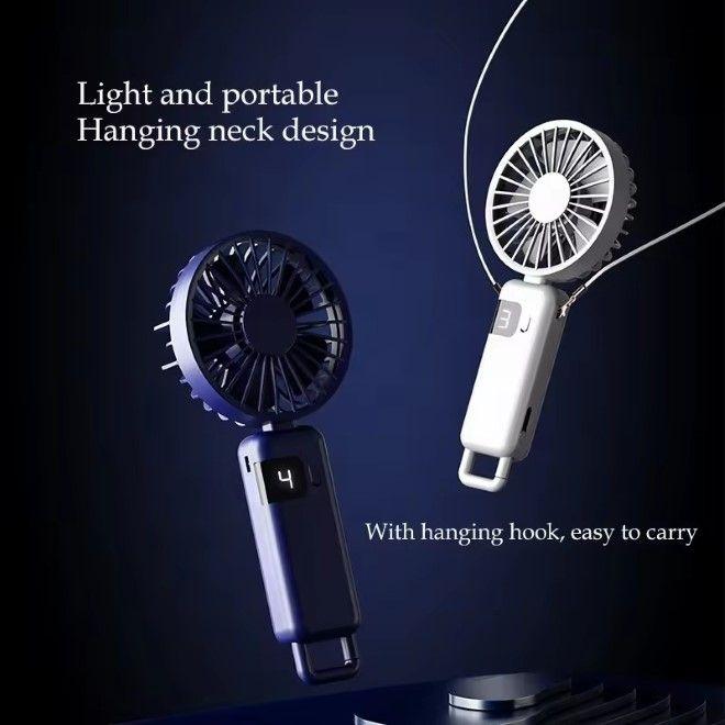 Immagine prodotto MU Classic Mini ventilatore manuale USB con batteria da 1200mAh (36 dB)