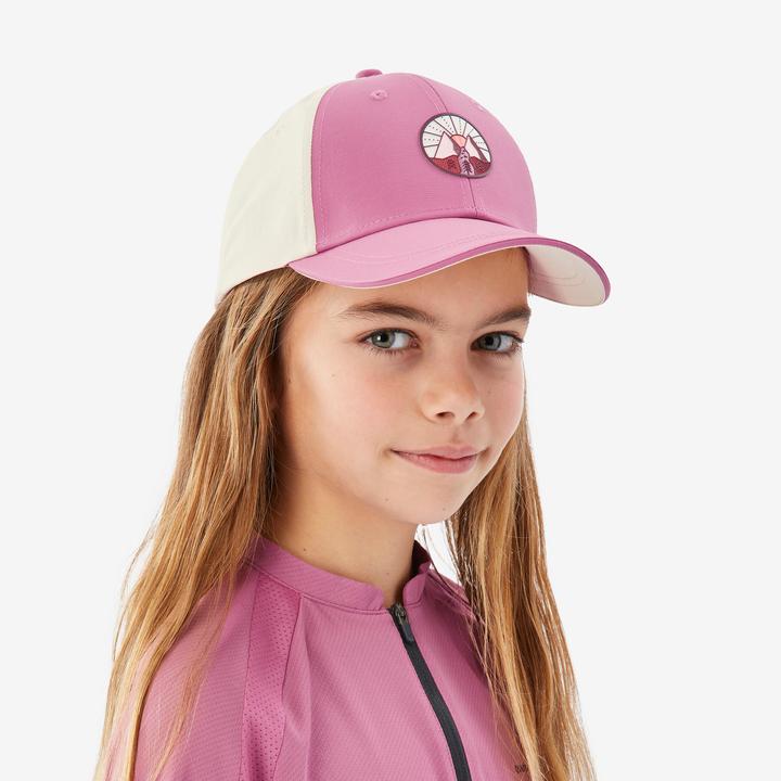 Produktbild Quechua Schirmmütze MH100 Kinder Grösse 122–170 rosa/beige