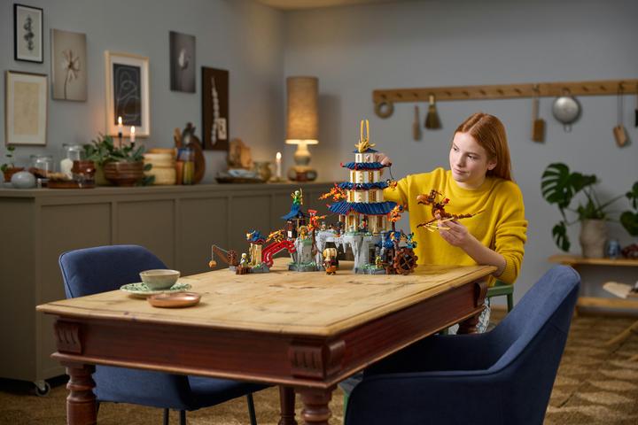 Actual product image LEGO Tournament temple city (71814, LEGO Ninjago, LEGO Rare Sets)