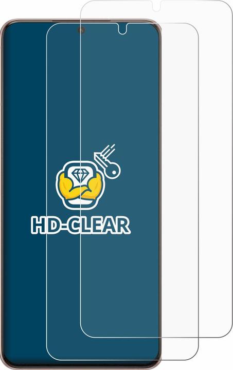 Produktbild BROTECT Schutzfolie Displayschutz Klar (2 Stück, Samsung Galaxy S21 5G)