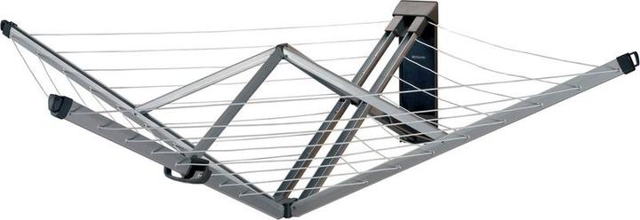 Image du produit Brabantia WallFix Walldroger - met Beschermhoes - 24 m - Metallic Grey (24 m)