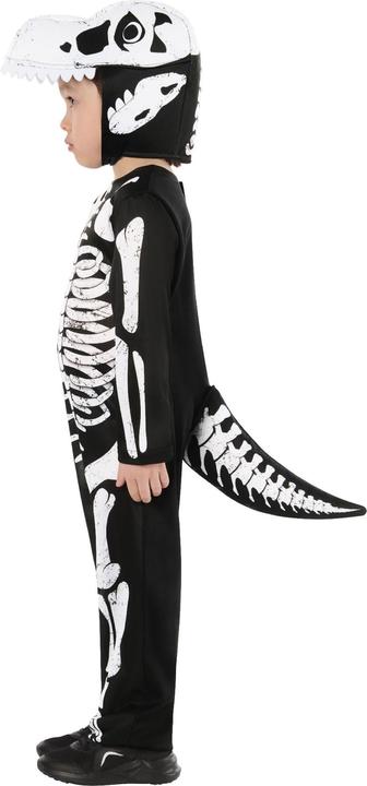Actual product image Bristol Novelty Childrens/Kids Dinosaur Skeleton Costume (116)