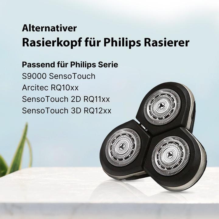 Image du produit Hermex Alternativer Scherkopf für Philips Serie S9000 RQ10xx RQ11xx RQ12xx (1 x)