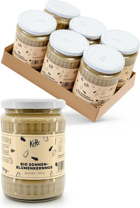 Produktbild KoRo Bio Sonnenblumenkernmus aus geschälten Sonnenblumenkernen (3000 g)