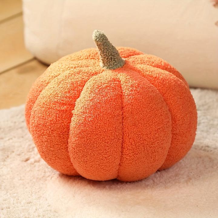 Actual product image Alopini Plush pumpkin cushion - Decorative cushion for the home - Suitable for babies & toddlers 0-3