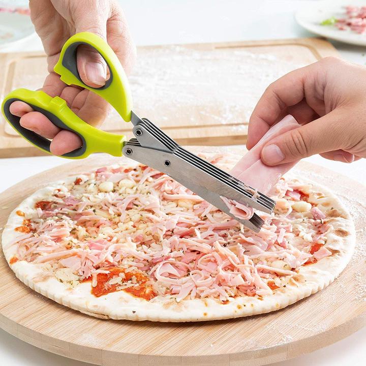 Produktbild InnovaGoods Kräuterschere mit 5 Klingen