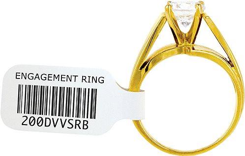 Produktbild Seiko SLP-JWL Etiketten für Schmuck, 1 Rolle à 525 x 2 Etiketten