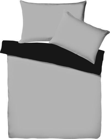 Produktbild Living Home UNI schwarz (Duvetbezug, 200 x 210 cm)