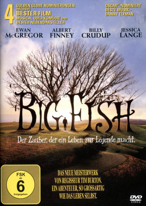 Image du produit Big Fish La magie qui fait d'une vie une légende (DVD, 2003, Anglais, Allemand)