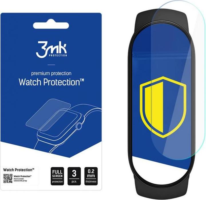Actual product image 3MK protective film Watch Protection ARC for Xiaomi Mi Band 5