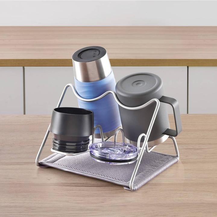 Actual product image Metaltex Drainer rack Drymug-2 black