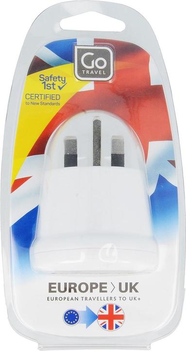 Actual product image Go Travel Adapter Europe-UK