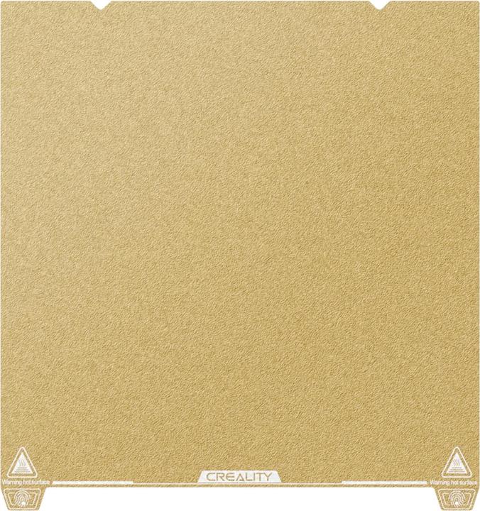 Creality 315x310mm K1 Max PEI Gold Magnetische Federstahl Bauplatte Druckplattform (Platte)