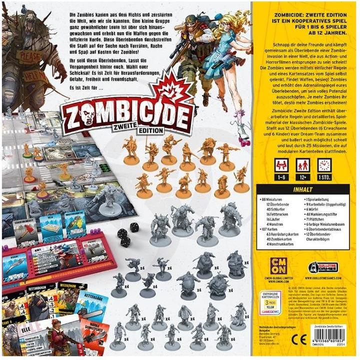 Produktbild Cmon Zombicide - 2. Edition (Deutsch)